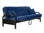 Blue Hemp Futon Slipcover