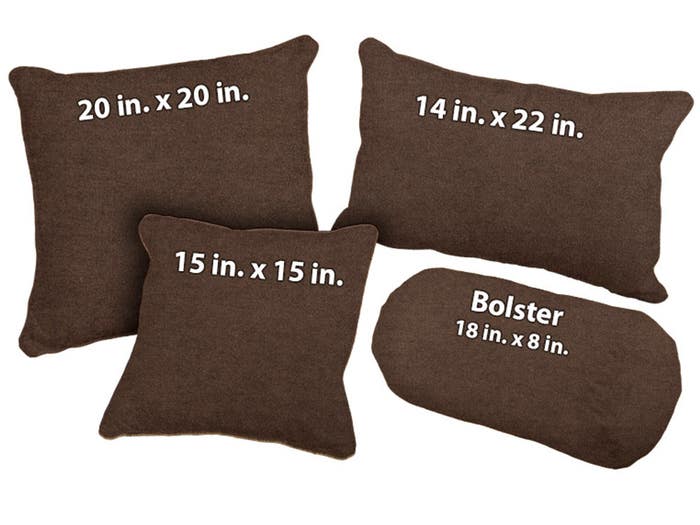 Birch Brown Wool Moquette Throw Pillow