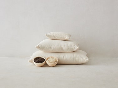 Organic Wool & Organic Buckwheat Bed Pillow