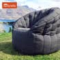 Ambient Lounge Butterfly Outdoor Sofa Lounger Black Rock