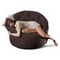 Ambient Lounge Butterfly Sofa Lounger Hot Chocolate