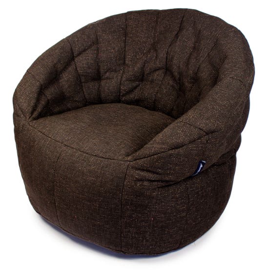 Ambient Lounge Butterfly Sofa Lounger Hot Chocolate