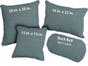 Cadet - OEKO-TEX Certified Organic Cotton Throw Pillows