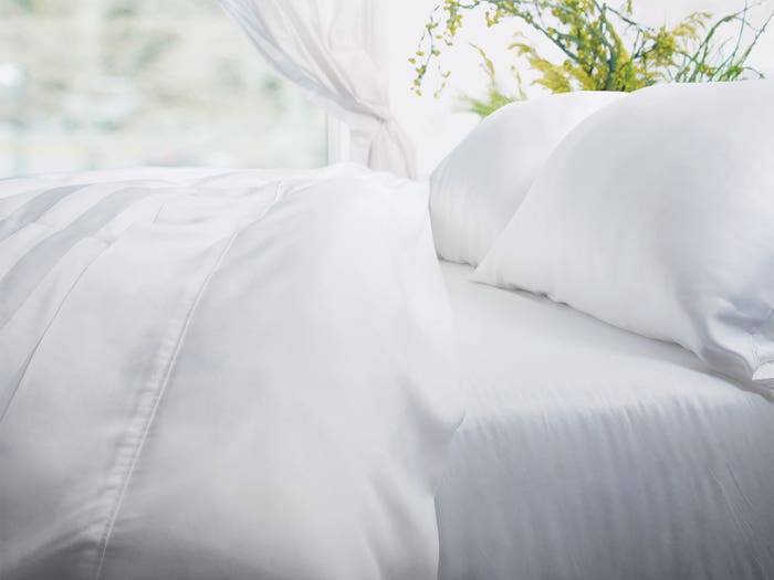 Cariloha Resort Percale Bamboo Bed Sheet Set