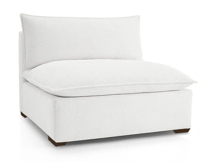 Organic Armless Chair Modular