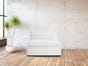 Organic Armless Chair Modular - Modern Modular Chair - Custom