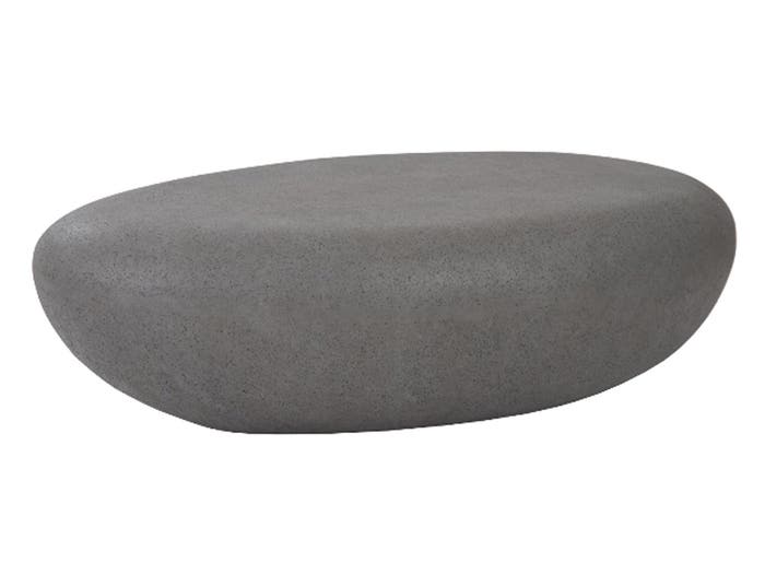 River Stone Coffee Table - Charcoal Stone