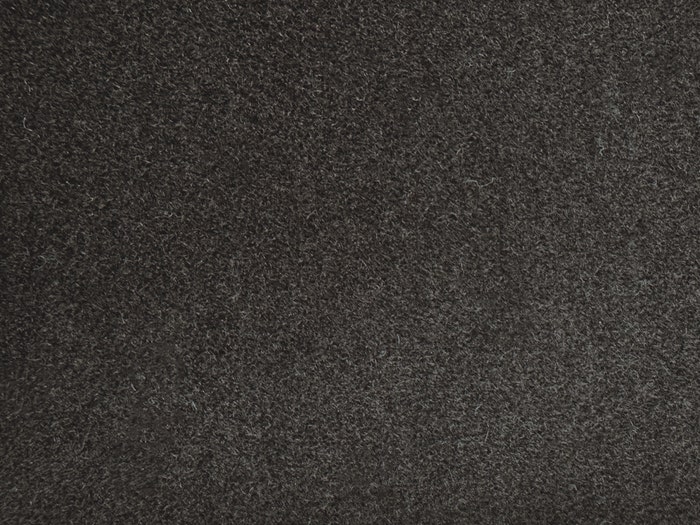 Wool Moquette Futon Cover - Charcoal