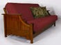 Chili Pepper - Solid Organic Cotton Twill Futon Cover 