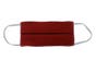 Chili Pepper Red Organic Cotton and Silk Face Mask For Children & Adults