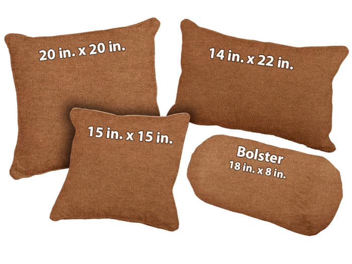 Cinnamon Wool Moquette Throw Pillow
