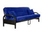 Classic Royal Blue Outdura Weather Resistant Futon Mattress Cover  (FA769H)