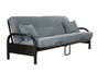 Cloud Blue Micro Fiber Futon Cover 