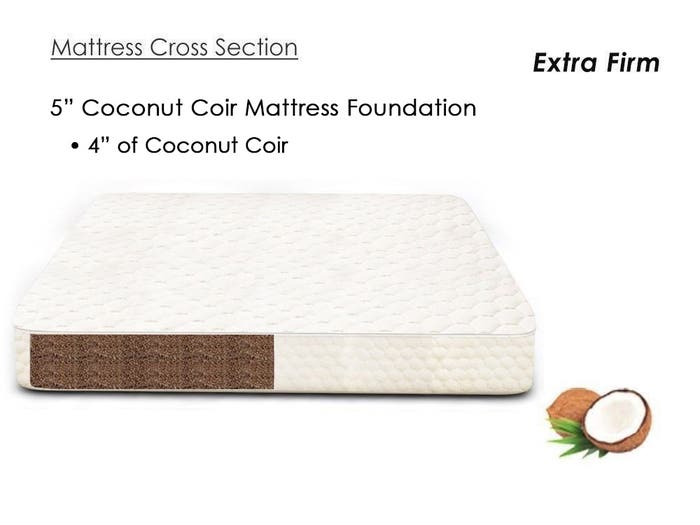 Organic Mattress Foundation Coconut Coir