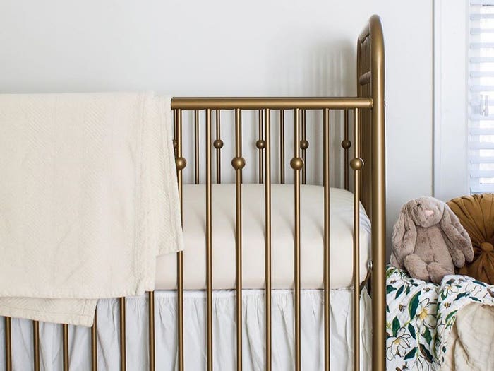 Organic Cotton Crib Sheets - Natural
