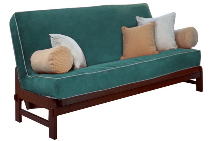 Cypress Wood Futon Frame in Java Finish