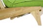 Dillon Wall Hugger Love Seat in Maple Finish 