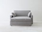 Ready Made Eco Sofa Bed - Upholstered Natural Fiber Couch