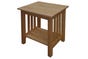 walnut amish end table