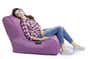 Ambient Lounge Evolution Chair Sofa Lounger Acai Merlot