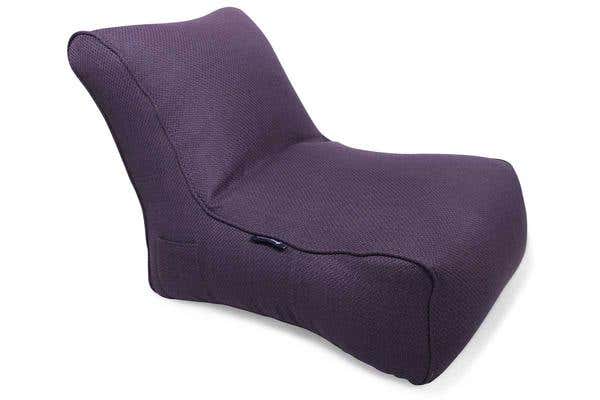 Ambient Lounge Evolution Chair Sofa Lounger Aubergine Dream