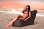 Ambient Lounge Evolution Chair Sofa Lounger Mud Cake Chocolate