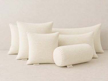 10 Oz Organic Cotton Twill Throw Pillows