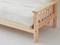 Cornerstone Wood Flat Arm Shaker Amish Futon Frame