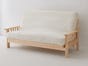 Cornerstone Wood Flat Arm Shaker Amish Futon Frame