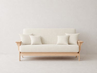 Flint Natural 100% Organic Cotton Futon Cover