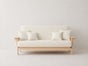 Flint Natural 100% Organic Cotton Futon Cover