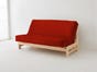 Cardinal Red Premium Outdura Futon Mattress Cover  (fa784H)
