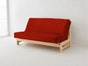 Cardinal Red Premium Outdura Futon Mattress Cover  (fa784H)