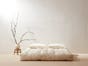 Eco Pure Wool Futon Mattress - 8 Inch Chemical Free Wool Futon Mattress Medium Firm With 2" Dunlop Latex - The Futon Shop