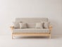 GIOVANNI Lino Cotton Futon Cover Okeo Tex