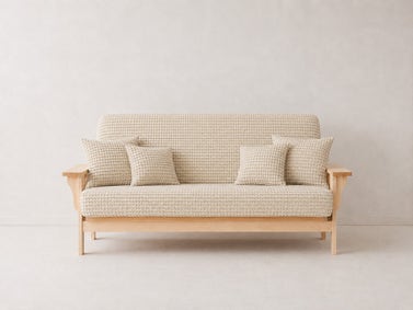 GIOVANNI Crudo 100% Cotton Futon Cover Okeo Tex