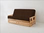 Nutmeg - Organic Cotton Duck Futon Cover - Choose Size
