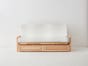 Ivory - Boucle Futon Cover