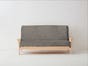 Grey - Linen Futon Cover FA301