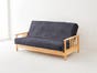 Cool River - Solid Organic Cotton Twill Futon Cover - Choose Size