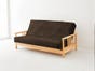 Nutmeg - Solid Organic Cotton Twill Futon Cover - Choose Size