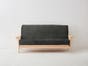 Star Velvet Steel Microfiber Futon Cover