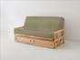 Portland Textured Futon Cover - Linen