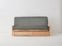 Antwerp Linen Futon Cover - Sterling