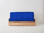 Wool - Blue Ultramar Futon Cover 