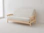 Lucky White Futon Cover 