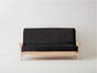 Black Sateen - Solid Organic Cotton Sateen Futon Cover 