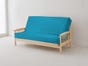 Lucky Aqua Futon Cover 