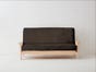 Brown Sateen - Solid Organic Cotton Sateen Futon Cover 