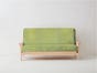 Green Sateen - Solid Organic Cotton Sateen Futon Cover 